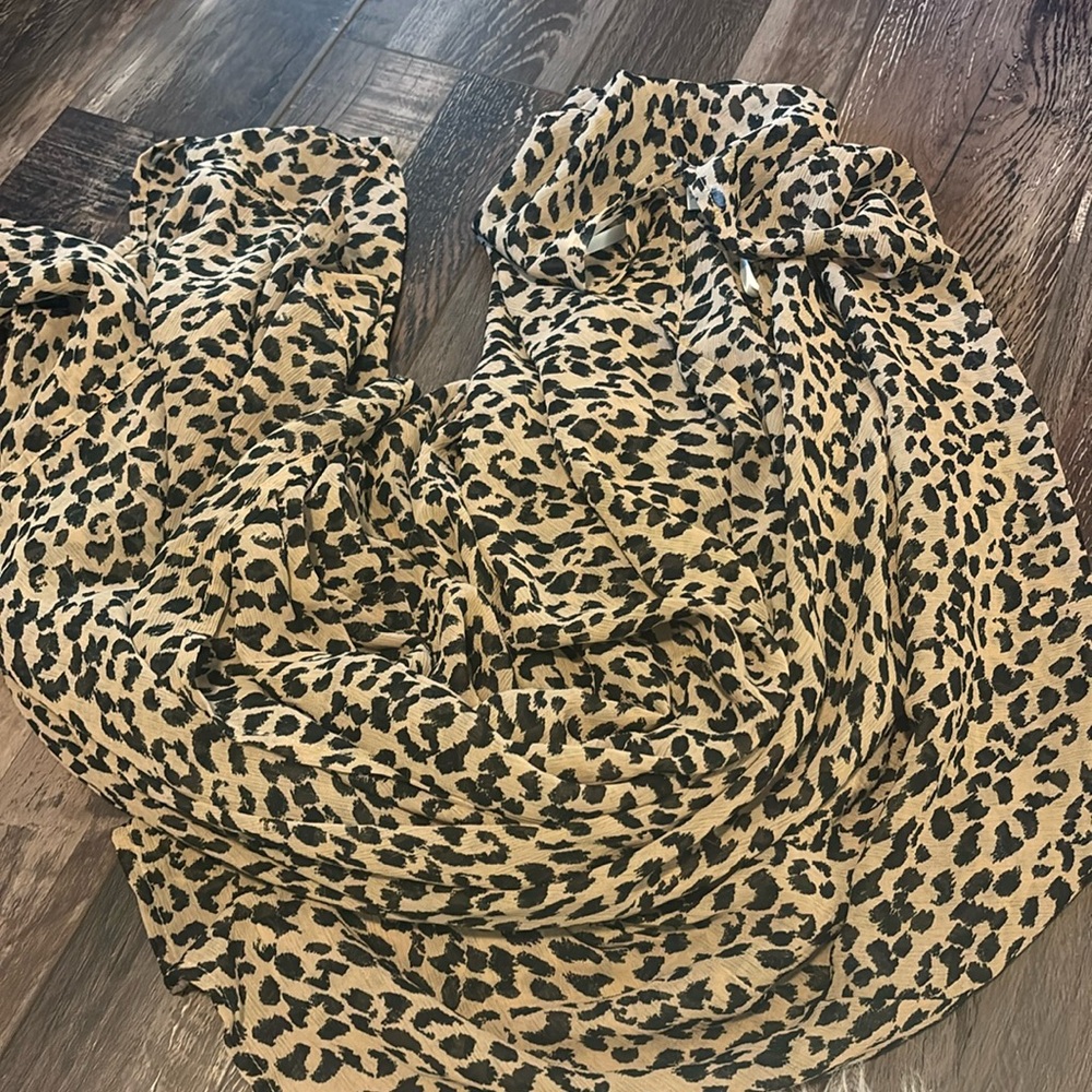 AERIE Leopard Print Cover Up